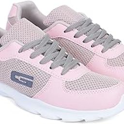 Women's Lace up Sport Shoes with Trendy Net Design-image-35