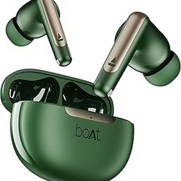 boAt Airdopes 141 Elite ANC (2025), ANC(~35dB), 4Mics ENx Tech, 42 Hrs Battery, Fast Charge, Low Latency, IPX5, Bluetooth Earbuds, TWS Ear Buds Wireless Earphones with mic(Green)-4