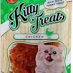 Cataholic Kitty Treats Soft Chicken Jerky Slice for Cats, Rich Yummy, Protein & Fiber Rich - Premium Reward & Training Healthy Snacks for All Breeds Cats, 30 g-22