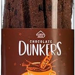 Almond House Chocolate Dunkers | Premium Chocolate Biscuit Sticks | 100% Vegetarian | Tea Time Snack | Chocolate Biscuits | Party Snacks Items | Ideal For Gifting | Ready To Eat | 260 gms |-image-65