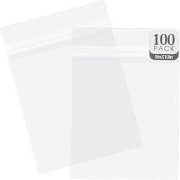 Golden State Art, Pack of 100, Acid-Free 8 3/8x 10 1/8 inches Crystal Clear Sleeves Storage Bags for 8x10 Photo Framing Mats Mattes-picture-10