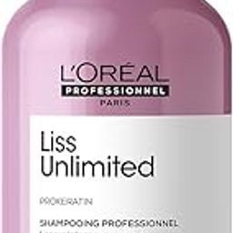 L'Oréal Professionnel Liss Unlimited Shampoo for Frizzy & Unruly Hair - 300ml | Intensive Smoothing Shampoo for Frizz-Control | Enriched with Pro-Keratin & Kukui Nut Oil | Increases Softness & Shine-13
