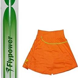 FLYPOWER Badminton Feather Shuttle Cock Green with Skirt UTARI Orange Size J-1-picture-19