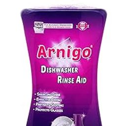 Arnigo Rinse Aid for All Dishwasher Brands, Eliminates Streaking On Glassware, Speeds Up Drying Process, Contains Glass Protection Ingredients Gives Brilliant Shine, Pleasant Lemon Fragrance- 425ml-image-43