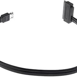 Lyla Power Esata To Sata Cable Dual Power Usb 12/5V To 7+15Pin For 2.5/3.5 Hdd Black-3