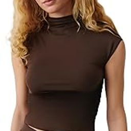 SKIMS Ultra Soft Feather Touch Funnel Neck Cap Sleeves Afford LUX Edition SOFTLINE Cuddle TEE TOP for Women-image-49