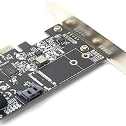 PCIe to 5 Port SATA III Adapter JMB585 Chipset-22