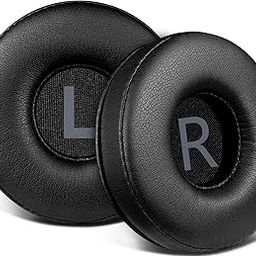70mm Earpads Replacement for JBL Tune 450BT (T450BT)/Tune 460BT(T460BT)/Tune 500BT (T500BT)/Tune 510BT/Tune 520BT, Ear Pads Cushions for JR 300BT/JR300/JR 310BT/JR310/E40BT - PL Black-32