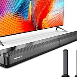 ULTIMEA 2.2ch Sound Bar for Smart TV, Peak Power 100W, 2-in-1 Detachable Soundbar for TV-image-14