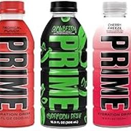 Prime Energy Drink Variety Pack, 5 Flavours (Meta Moon, Tropical, Glowberry, Chery Freeze, Strawberry Banana) Zero Sugar, 500ml Each-image-57