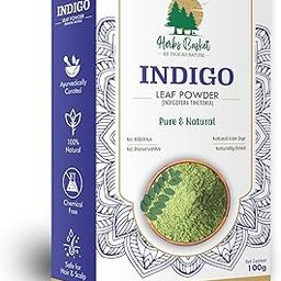Indigo Leaves Powder - 100g | Good for Hair Colour | Pure & Natural | No Added Colour or Preservatives-14
