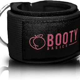 Booty Basics Ankle Strap for Cable Machines (Black)-31