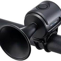 Electric Bike Horn Loud 120dB Adults Kids Bike Horn Alarm IPX4 Waterproof Electronic Bicycle Horns for Handlebars Ebike Scooter Horn (Black)-image-91