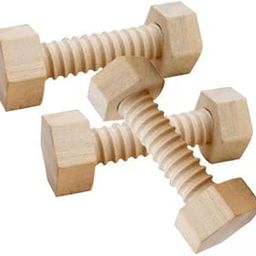 CALANDIS™ 4x3Pcs Kids Educational Toys embling Wooden Toy Wood Screw Nut Hands-on Toy | Wooden Pieces | Crafting Pieces | Multi-Purpose Craft Supplies-image-16