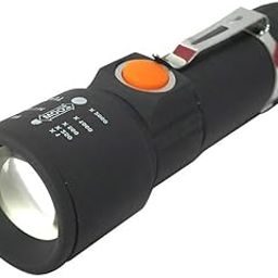 EXTREMUS Portable USB Mini Rechargeable Flashlight LED High Power Zoom Torch-13