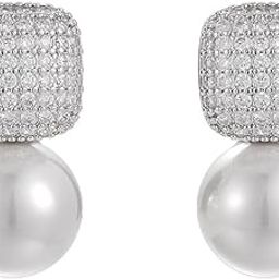 Latest Stylish Crystal Pearl Earrings for Women and Girls (16115er)-48