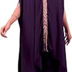 Women's Lace detailing asymmetrical kaftan Pant Co-ord Set – One-Size Kaftan | Boutique Set-20