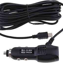 Club Bollywood®Car Charger for Various GPS Sat Navigators Driving Recorder Car Vehicle Mini USB Cable Power Cord Charging Adapter|||• |1 Piece Car Changer-26