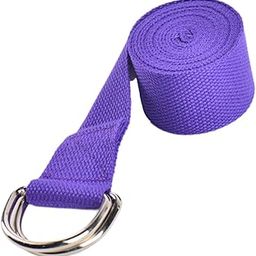 LOOM TREE® Resistance Belt Pilates Rope D Ring Buckle Exercise Band for Outdoor Fitness Purple | Fitness, Running & Yoga | Yoga & Pilates | Yoga Straps-image-59
