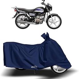 DROHAR - Hero Splendor PRO New BS6 Water Resistant - Dust Proof - Full Bike Scooty Two Wheeler Body Cover for Hero Splendor PRO (Navy Blue)-image-24