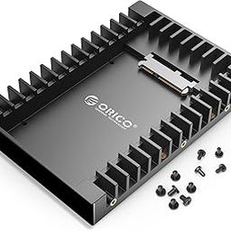 ORICO 2.5 to 3.5 Hard Drive Adapter HDD SSD Mounting Bracket Tray for 7/9.5/12.5mm 2.5 Inch HDD/SSD with SATA III Interface-image-88