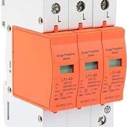 Ubervia Arrester Device, Safe Removable House Surge Protector, Practical Stable for Home Safe for C and D Level Lightning Protection-image-61