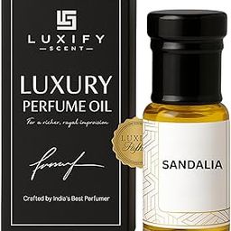 Luxify Scent Sandalia Attar | Pure Sandalwood Inspired Perfume Oil | Long-Lasting, Alcohol-Free Attar for Men & Women | Calm, Woody, and Earthy Fragrance | Pure 3ml-image-33