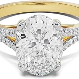 | Solitaire Oval Bridal Ring in 14KT Gold for Women | Yellow | Authentic & Certified Lab Diamonds-image-77