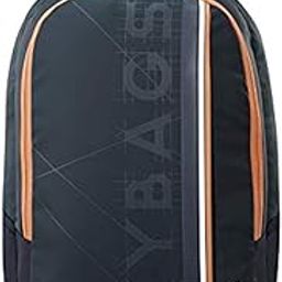 Campus Navy Blue Typographic Print College Laptop Backpack 30L-16