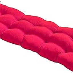 UJEAVETTE® Bench Swing Chair Cushion Seat Pad Garden Furniture Outdoor Red-image-88