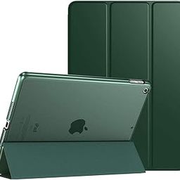 MOCA [Translucent Back] Smart Case for iPad Air 2 (2014 Launched) A1566 A1567 iPad Flip Cover (Air 2 A1566, A1567 Launched 2014, Mid-Night Green)-6