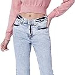 only Women's Polyester V-Neck Sweater-picture-9