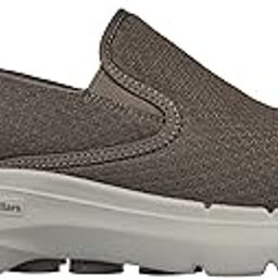 skechers Men's Walking Shoes-GO Walk 6-216623-KHK-9 Khaki-picture-4