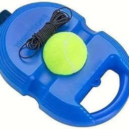 AILEXIM Tennis Trainer Pack of 1 | Rebound Ball with String Tennis Trainer Set | Self Tennis Practice Ball with String Cricket Trainer | Rebound Ball with Rope Fill Sand or Water-picture-9
