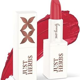 Just Herbs Ayurvedic Creamy Matte Lipstick For Moisturized Lips - Parabens & Chemical Free 02 Peachy Pink (Half - Size) 1.8gm-19