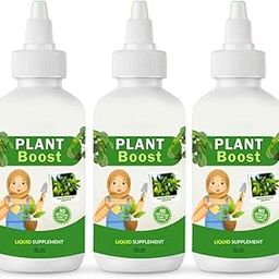Plant Boost Liquid Biofertilizer – Fast Rooting Growth Enhancer | Promotes Photosynthesis, Improves Plant Health – 150ml | Ideal for Flowers, Vegetables, Succulents. pack of 4 (Pack of 3)-80