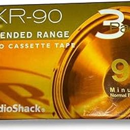 Radio Shack 3 Pack 90 Minute Black Cassette Tapes-image-33