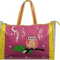 Leatherite 3.5 Litre Multi-Colour Beach Tote Bag-image-99