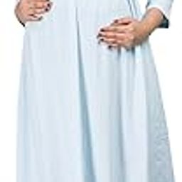 Short Length Rayon Maternity/Nursing/Feeding Short Dress-image-43