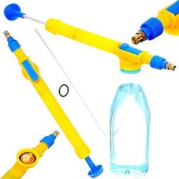 Plastic Water Spray Nozzle Trigger for Gardening - High Pressure Garden Pump for Plants, Car Wash - Brass Nozzle Sprayer Bottle Spray Gun Pack of 1-image-70