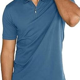 Constant Men's All-Degree Thermoregulating Pique Contrast Neck Polo T-Shirt-image-60