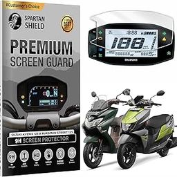 Screen Guard For SUZUKI AVENIS 125 & BURGMAN STREET 125 || Water Resistant || Anti Scratch || Suzuki Accessory || Scooter Instrument Cluster Protector 2024 || [Not Tempered Glass]-16