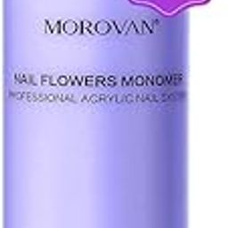 Morovan Monomer Acrylic Nail Liquid 8oz 240ml for Acrylic Powder Professional Liquid Monomer Nail System Kit Monomer Liquid For Acrylic Nail Extension Carving MMA FNon-Yellowing Formula-38