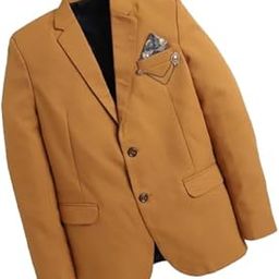Solid Single Breasted for Men Single Breasted Party, Festive & Wedding Blazer-image-84