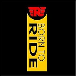 Isee360 Live to Ride with RE Logo Yellow Background Vertical for Royal Enfield Stem Sticker - Classic 350 Bike, 500 Black Stem, Visor, Chaise, Car, Windows, Rear, Sides, Hood, Bumper Sportive Sticker-image-83