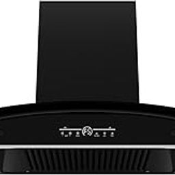 Crompton QuietPro Inverter Motor Curved 90cm Filter less Auto Clean Wall Mounted Chimney Black 1420 CMH - CHD-QPVC90FLE-MBL-picture-12