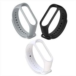 Inefable® Mi Band 3 & 4 Strap Band Wristband Strap Compatible with Mi Band M3 & M4 Original Device Not Included |-17