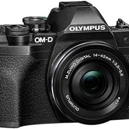 Olympus OM-D E-M10 Mark IV Micro Four Thirds System Camera Kit, 20 MP sensor, electronic viewfinder, 4K video, powerful AF, Wi-Fi, black incl. M.Zuiko Digital ED 14‑42mm F3.5‑5.6 EZ Pancake black-picture-10