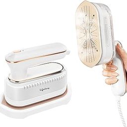 Lifelong 1250 Watt Garment Steamer for Clothes | Handheld Garment Steamer with Rest Stand for Iron | Portable & Foldable Mini Steam Press Suitable For Traveling - 90 ml Tank Capacity (LLGRMS901)-picture-0