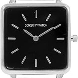 Vintage Square Black Dial Silver Magnetic Watch for Women-picture-23